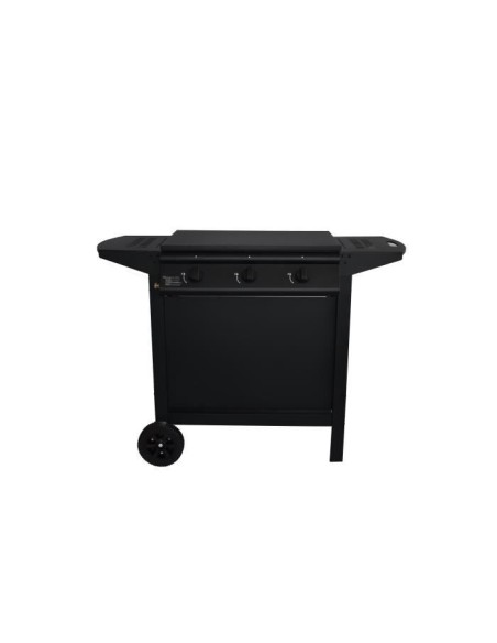 Barbecue a gaz - GRILL GARDEN - Noir - 3 brûleurs - Avec capot de protection - Allumage Piezo électrique – GRILL GARDEN (Barbecue) | STORE PRO SHOP 