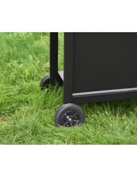 Barbecue a gaz - GRILL GARDEN - Noir - 3 brûleurs - Avec capot de protection - Allumage Piezo électrique – GRILL GARDEN (Barbecue) | STORE PRO SHOP 