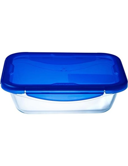 Boîte rectangulaire avec couvercle - PYREX - 1451026 - 20 x 15 cm - 800 ml - Cook  Go - Base en verre borosilicate – PYREX (Boites De Conservation - Boites Hermetiques) | STORE PRO SHOP 