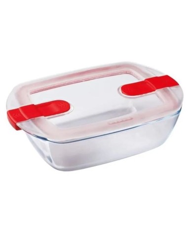 Boîte rectangulaire avec couvercle - PYREX - 1451024 - 23 x 15 cm - 1,1 L - Cook  Heat - Base en verre borosilicate – PYREX (Boites De Conservation - Boites Hermetiques) | STORE PRO SHOP 