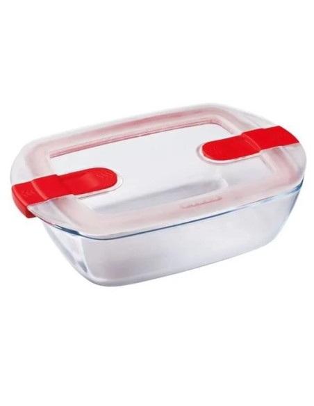 Boîte rectangulaire avec couvercle - PYREX - 1451024 - 23 x 15 cm - 1,1 L - Cook  Heat - Base en verre borosilicate – PYREX (Boites De Conservation - Boites Hermetiques) | STORE PRO SHOP 