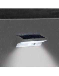 LUMISKY Spot solaire mural extérieur étanche avec détecteur - 21 LEDs - 330 Lm - Pivotante a 120C 2