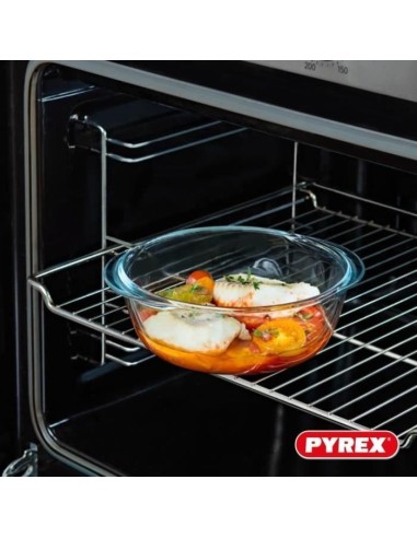 Boîte ronde avec couvercle - PYREX - 1451018 - 20 x 18 cm - 1,1 L - Cook  Heat - Base en verre borosilicate – PYREX (Boites De Conservation - Boites Hermetiques) | STORE PRO SHOP 