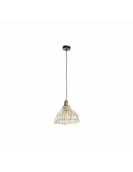 Suspension DKD Home Decor Marron Multicouleur Métal osier 50 W Urbaine 220 V 30 x 30 x 29 cm