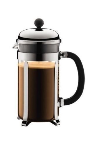 CHAMBORD - Cafetiere a piston BODUM , 8 tasses, 1.0 l, acier inox – BODUM (Cafetiere - Theiere - Chocolatiere) | STORE PRO SHOP 