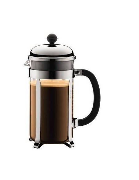 CHAMBORD - Cafetiere a piston BODUM , 8 tasses, 1.0 l, acier inox – BODUM (Cafetiere - Theiere - Chocolatiere) | STORE PRO SHOP 