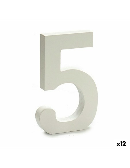 Numéro 5 Bois Blanc (1,8 x 21 x 17 cm) (12 Unités)