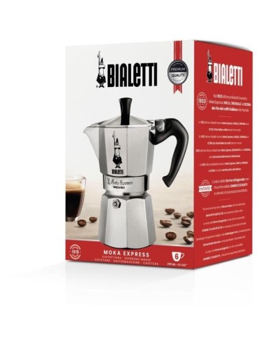 Cafetiere italienne ou a piston Bialetti MOKA EXPRESS 6 TASSES – BIALETTI (Cafetiere - Theiere - Chocolatiere) | STORE PRO SHOP 