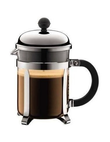 CHAMBORD - Cafetiere a piston BODUM , 4 tasses, 0.5 l, acier inox – BODUM (Cafetiere - Theiere - Chocolatiere) | STORE PRO SHOP 