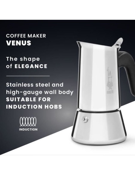 Cafetiere Italienne - BIALETTI - 0007255/CNNP - Acier – BIALETTI (Cafetiere - Theiere - Chocolatiere) | STORE PRO SHOP 