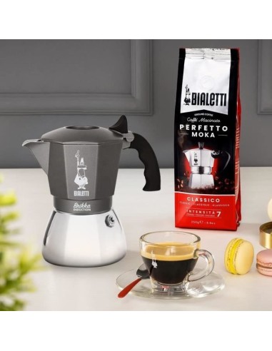 Cafetiere Italienne BIALETTI - BRIKKA - Induction 4 tasses – BIALETTI (Cafetiere - Theiere - Chocolatiere) | STORE PRO SHOP 