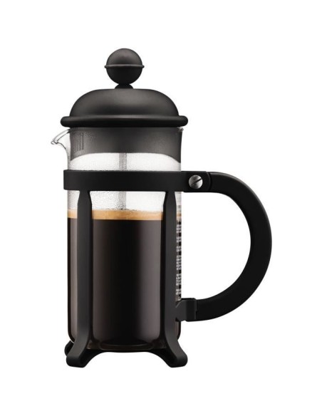 Cafetiere a piston - BODUM - JAVA - Noir - 0.35 L - Acier inoxydable et verre borosilicate – BODUM (Cafetiere - Theiere - Chocolatiere) | STORE PRO SHOP 