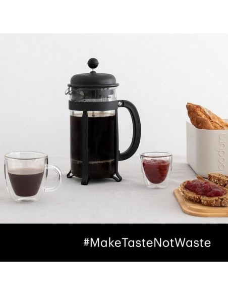 Cafetiere a piston - BODUM - JAVA - Noir - 0.35 L - Acier inoxydable et verre borosilicate – BODUM (Cafetiere - Theiere - Chocolatiere) | STORE PRO SHOP 