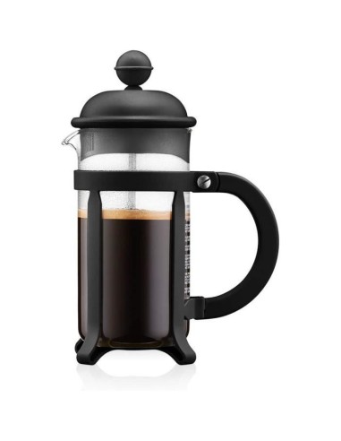 Cafetiere a piston - BODUM - JAVA - Noir - 0.35 L - Acier inoxydable et verre borosilicate – BODUM (Cafetiere - Theiere - Chocolatiere) | STORE PRO SHOP 