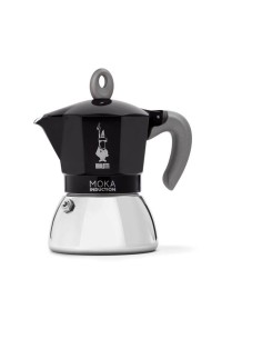 Cafetiere italienne - BIALETTI - MOKA Induction - 4 tasses - 150 ml - Noir