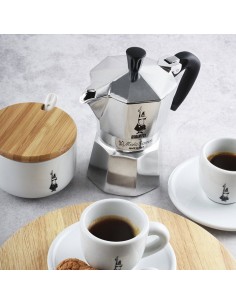 Cafetiere italienne - BIALETTI - Moka Express - Tous feux sauf induction - 2 tasses - 90 ml - Inox 2