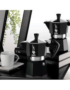 Cafetiere italienne - BIALETTI - La Mokina - Tous feux sauf induction - 1 tasse - 40 ml - Noir 2