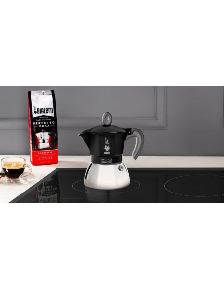 Cafetiere italienne - BIALETTI - MOKA Induction - 2 tasses - 100 ml - Noir – BIALETTI (Cafetiere - Theiere - Chocolatiere) | STORE PRO SHOP 