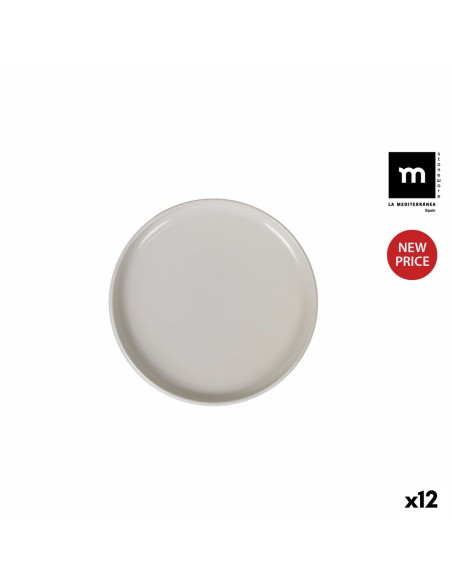 Assiette à dessert La Mediterránea Ivory (12 Unités)