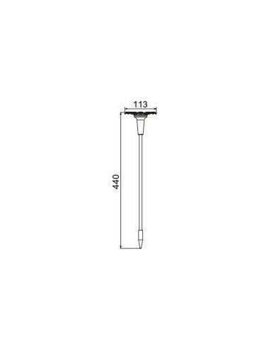 Decoration lumineuse solaire GALIX G4460 - Forme Tournesol - H44cm – GALIX (Decoration Lumineuse) | STORE PRO SHOP 