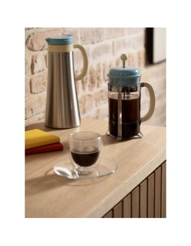 Cafetiere a piston avec verseuse - BODUM - Caffettiera - En verre - 8 tasses - 1 L – BODUM (Cafetiere - Theiere - Chocolatiere) | STORE PRO SHOP 