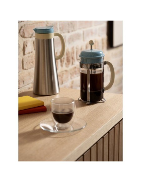 Cafetiere a piston avec verseuse - BODUM - Caffettiera - En verre - 8 tasses - 1 L – BODUM (Cafetiere - Theiere - Chocolatiere) | STORE PRO SHOP 
