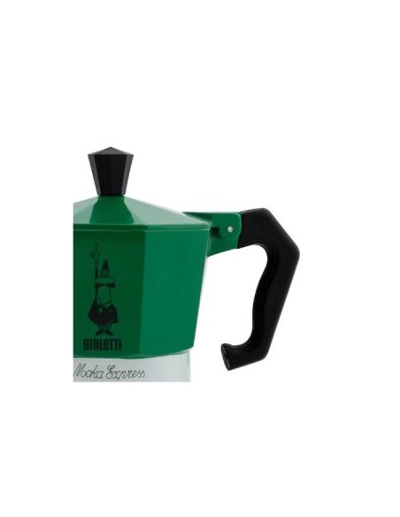 Cafetiere italienne - BIALETTI - La Mokina Italia - Tous feux sauf induction - 1 tasse - 40 ml - Vert / Rouge – BIALETTI (Cafetiere - Theiere - Chocolatiere) | STORE PRO SHOP 