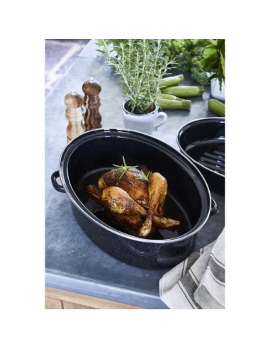Cocotte roaster 42 cm avec couvercle – BAUMALU (Cocotte) | STORE PRO SHOP 