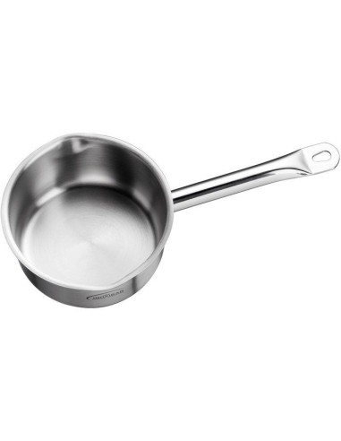 Casserole - INOXIBAR - Profesional 16 cm double verseur - acier inoxydable - fond diffuseur - induction – INOXIBAR (Casserole) | STORE PRO SHOP 