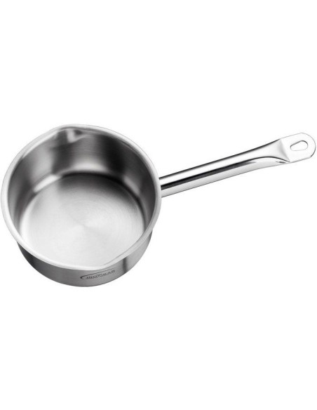 Casserole - INOXIBAR - Profesional 16 cm double verseur - acier inoxydable - fond diffuseur - induction – INOXIBAR (Casserole) | STORE PRO SHOP 