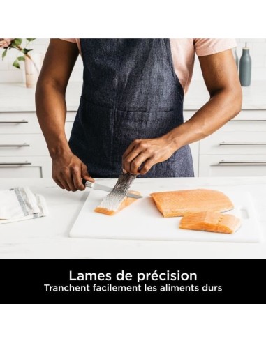 Bloc-couteaux - NINJA FOODI - StaySharp K32006EU - Avec affûteur - Ensemble de couteaux -  6 pieces aiguisées - Noir – NINJA (Couteau De Cuisine) | STORE PRO SHOP 
