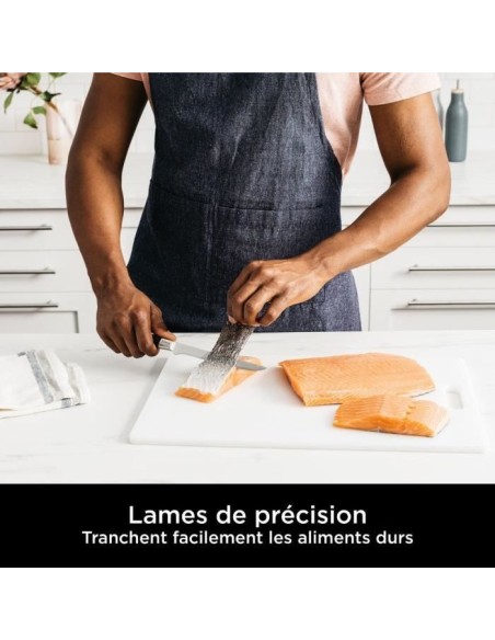 Bloc-couteaux - NINJA FOODI - StaySharp K32006EU - Avec affûteur - Ensemble de couteaux -  6 pieces aiguisées - Noir – NINJA (Couteau De Cuisine) | STORE PRO SHOP 
