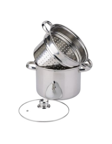 BAUMALU Cuiseur a pâtes inox - 20 cm – BAUMALU (Cuiseur A Riz - Cuiseur A Pates) | STORE PRO SHOP 