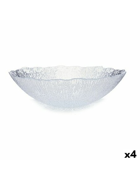 Bol Rio Transparent Verre 30,5 x 8,6 x 30,5 cm (4 Unités)
