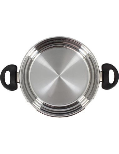 Faitout - MENASTYL - 6020256 - En acier inoxydable - 24 cm - Tous feux dont induction – MENASTYL (Faitout - Marmite) | STORE PRO SHOP 
