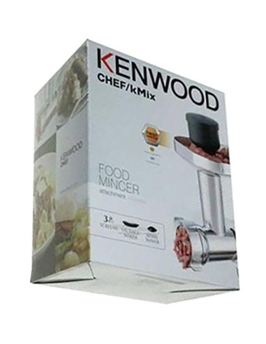 Hachoir a viandes et poissons - KENWOOD - Accessoires KAX950ME - Capacité 130kg/h - 3 grilles en acier – KENWOOD (Hachoir Manuel) | STORE PRO SHOP 