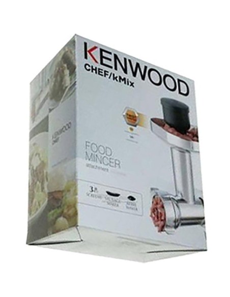 Hachoir a viandes et poissons - KENWOOD - Accessoires KAX950ME - Capacité 130kg/h - 3 grilles en acier – KENWOOD (Hachoir Manuel) | STORE PRO SHOP 