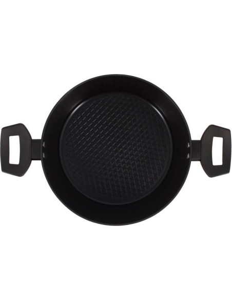 Faitout - MENASTYL - 6020647 - En alumimium forgé - 24 cm - Noir - Tous feux dont induction – MENASTYL (Faitout - Marmite) | STORE PRO SHOP 