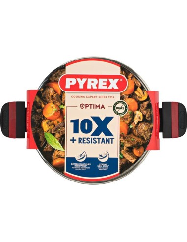 Faitout - PYREX - Optima - 24 cm - Noir – PYREX (Faitout - Marmite) | STORE PRO SHOP 