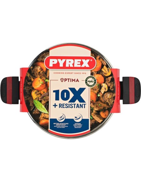 Faitout - PYREX - Optima - 24 cm - Noir – PYREX (Faitout - Marmite) | STORE PRO SHOP 