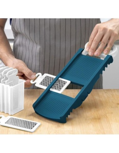 Mandoline pliable - ARTHUR MARTIN - AMM530 - 6 en 1 - 3 Lames de râpes et 3 lames de coupes légumes - Acier inoxydable – ARTHUR MARTIN (Mandoline - Eminceur - Coupe-aliment) | STORE PRO SHOP 