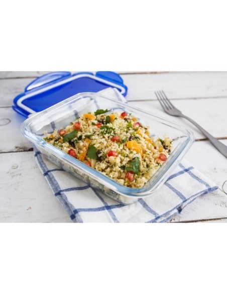 Lot de 5 Lunch Box - PYREX - Cook  Go - Verre - Rectangulaire - Couvercle hermétique - 0,8 L – PYREX (Lunch Box - Boite A Repas) | STORE PRO SHOP 