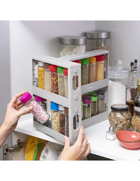 Rangement à Épices Coulissant et Pivotant Rispick InnovaGoods