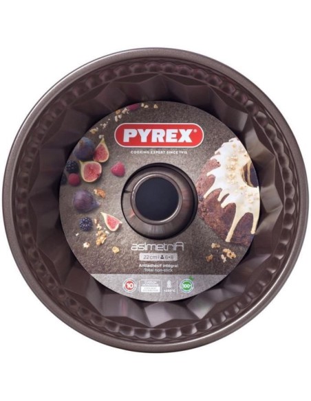 Moule a kougloff - PYREX - 1452019 - En métal - Antiadhésif - 22 cm – PYREX (Moule A Gateau - Moule De Patisserie) | STORE PRO SHOP 