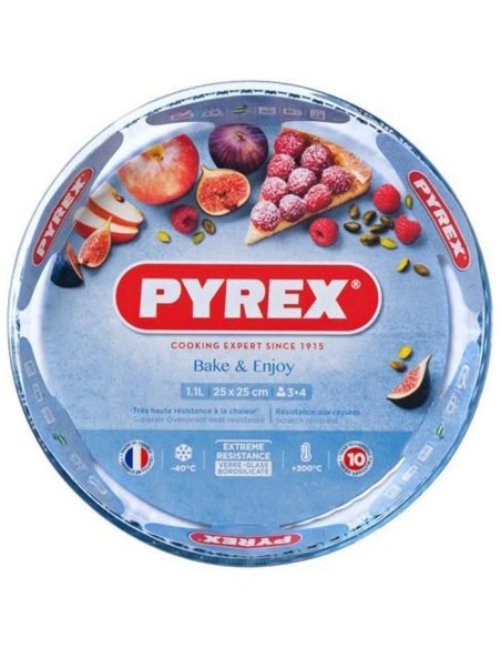 Plat a  quiche en Pyrex  270mm – PYREX (Moule A Gateau - Moule De Patisserie) | STORE PRO SHOP 