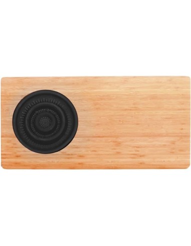 Planche a découper en bambou - JOCCA - Passoire en plastique - 58 x 29 x 1,8 cm - Naturel et noir – JOCCA (Planche A Decouper) | STORE PRO SHOP 
