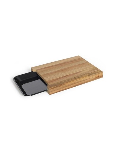Planche a découper - LIVOO - MES155 - Bois acacia FSC - 36,5 x 27,5 cm - Bac récupérateur amovible – LIVOO (Planche A Decouper) | STORE PRO SHOP 