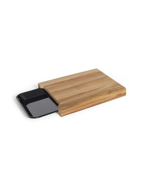 Planche a découper - LIVOO - MES155 - Bois acacia FSC - 36,5 x 27,5 cm - Bac récupérateur amovible – LIVOO (Planche A Decouper) | STORE PRO SHOP 