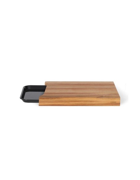 Planche a découper - LIVOO - MES155 - Bois acacia FSC - 36,5 x 27,5 cm - Bac récupérateur amovible – LIVOO (Planche A Decouper) | STORE PRO SHOP 