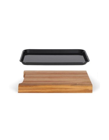 Planche a découper - LIVOO - MES155 - Bois acacia FSC - 36,5 x 27,5 cm - Bac récupérateur amovible – LIVOO (Planche A Decouper) | STORE PRO SHOP 